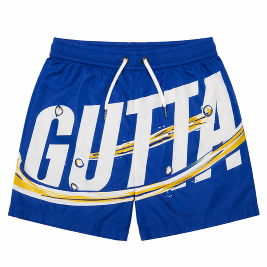 GUTTA Blue Graphic Swim Shorts