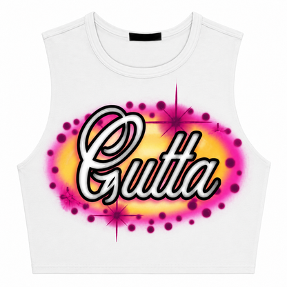 GUTTA Neon Glow Cropped Tank